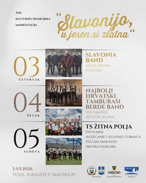 Slavonijo, u jesen si zlatna