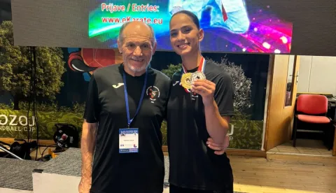 Katia &Scaron;egavčić, trener Zvonko Biondić, Međimurje open