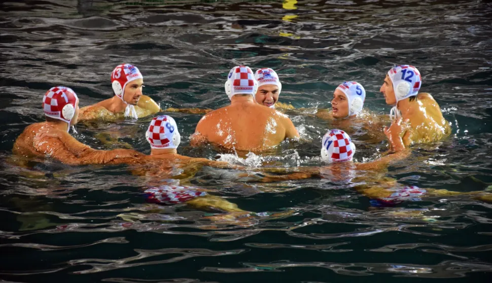 Dubrovnik, 31.8.2026. &ndash; Svečanost otvorenja prvog World Aquatics Water Polo 4x4 Open Championships u starom gradskom portu u Dubrovniku. foto HINA/Baldo MARUNČIĆ/ bm
