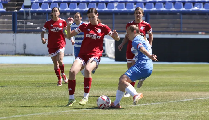 Osijek, 03. 05. 2026., Stadion Gradski vrt, ŽNK Osijek - ŽNK Split, Liga za ostanak SNIMIO BRUNO JOBST