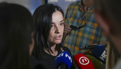 Zagreb, 07.09.2026 - Zajednička sjednica Predsjedni&scaron;tva i Nacionalnog odbora HDZ-a. Na fotografiji Marija Vučković.foto HINA/ Admir BULJUBA&Scaron;IĆ/ abu
