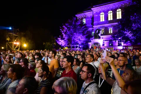 08.09.2026. Zagreb - Koncert u čast preminulih glazbenika Arsena Dedića i Gabi Novak te njihova sina Matije Dedića. Photo: Lucija Ocko/PIXSELL