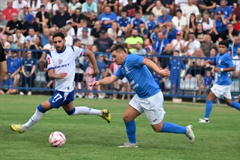 Ivankovo, 09.09.2026. - Utakmica 1/16 finala Hrvatskog nogometnog kupa Bedem - Dinamo. foto HINA/Gordan Panić 