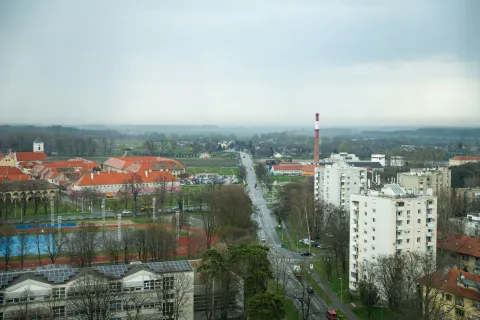 Osijek, 12. 3. 2026., SlobodnjaciTvrđa; Srednjika; Biljski most; ulice; Osijek; parkovi; stanovanje; prometnice; promet; priroda