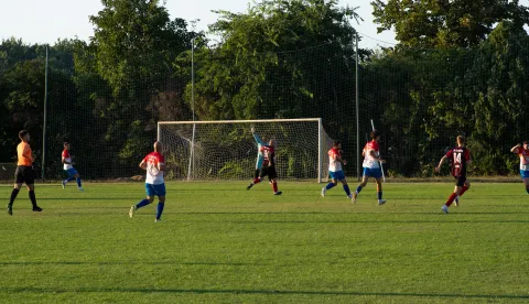 Osijek, 12. 9. 2026., Elektra - HO&Scaron;K (Ga&scaron;inci), prva ŽNL OBŽnogomet; elektra; HO&Scaron;K; sport