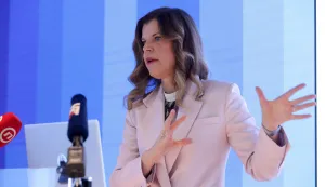 Zagreb, 14.09.2026 - Europarlamentarka Biljana Borzan održala je konferenciju za medije na temu "Osnaživanje potro&scaron;ača u zelenoj tranziciji". Na konferenciji je predstavila izmjene Direktive o pravima potro&scaron;ača i Direktive o nepo&scaron;tenoj poslovnoj praksi koje je pregovarala u pro&scaron;lom mandatu Europskog parlamenta, a koje stupaju na snagu 27. rujna 2026. godine foto HINA/ Denis CERIĆ /dc