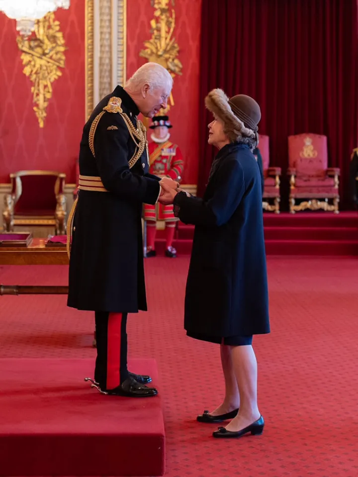 lady Jadranka Beresford-Peirse, Buckinghemska palača - MBE priznanje 2024.