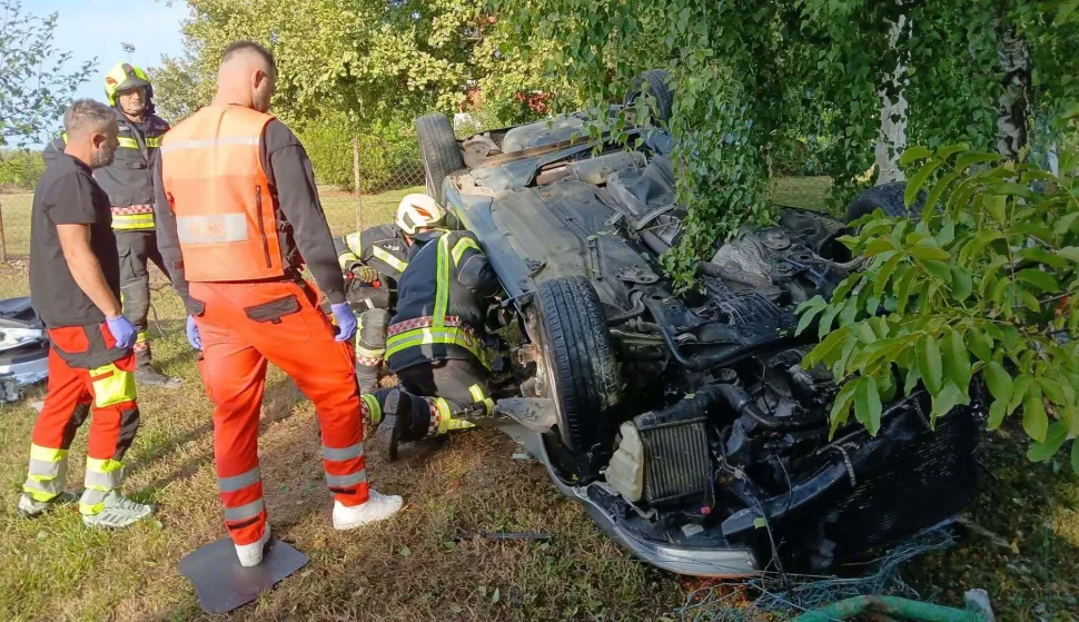 Pogibija vozača u Mihaljevcima