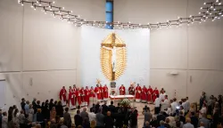 Osijek, 14. 9. 2026., Blagoslov obnovljene crkve, Župa Uzvi&scaron;enja Sv. Križa, Retfalacrkva; obnova; blagoslov; Retfala; biskup; svećenici; vjernici