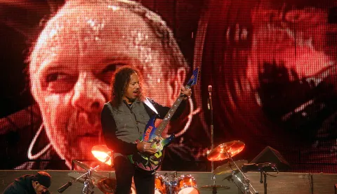 16. 05. 2010., Zagreb -Koncert grupe Metallica na Hipodromu. rPhoto: Zeljko Hladika/Pixsell