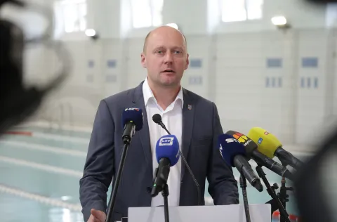 Osijek, 17. 09. 2026., Gradski bazeni, otvorenje, obilazak, Josip MiletićSNIMIO BRUNO JOBST