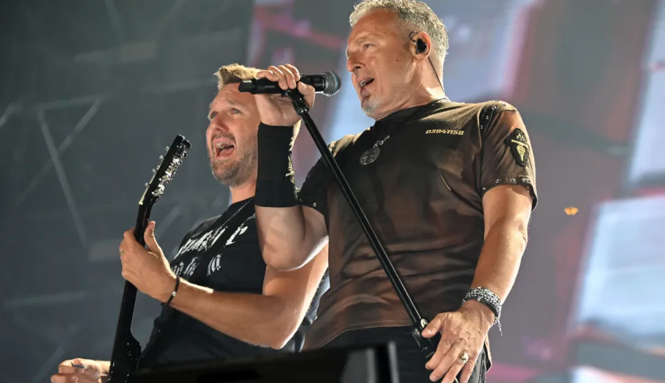 Vukovar, 29.08.2026. - Marko Perković Thompson održao u Vukovaru veliki humanitarni koncert pod nazivom "Zajedno za budućnost".foto HINA/Gordan PANIĆ/ gp