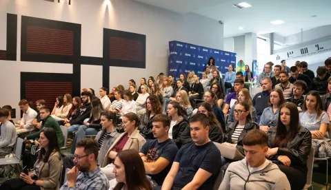 Osijek, 7. 5. 2026., EU EFOS Dan EFOS; predavanja; paneli; debate; radionice; studenti; ekonomija; Europa; studiranje; obrazovanje