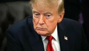 US President Donald Trump speaks about healthcare in the Oval Office of the White House in Washington, DC, on September 18, 2026. (Photo by Jim WATSON/AFP)