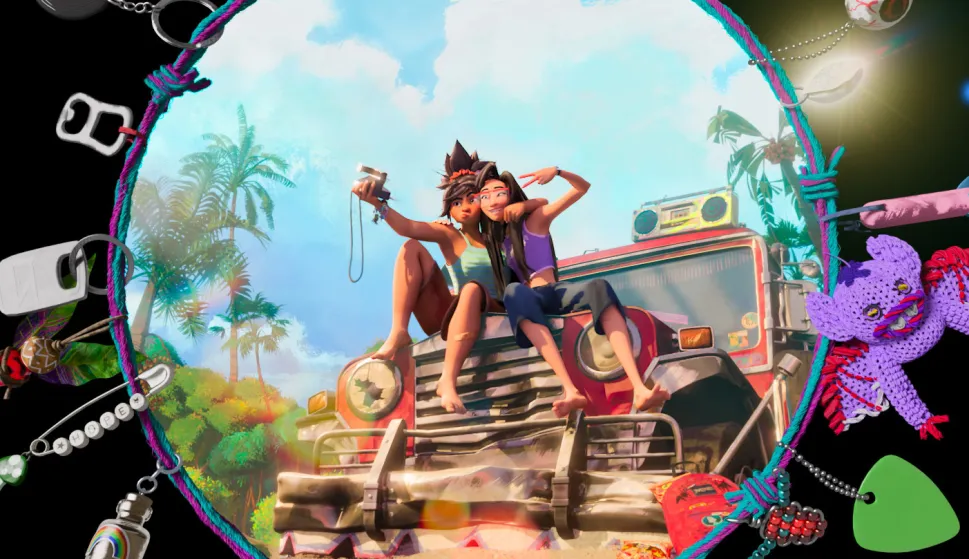 (from left) Jo (H.E.R.) and Raissa (Liza Soberano) in DreamWorks Animation's Forgotten Island, directed by Joel Crawford and Januel Mercado.zaboravljeni otok
