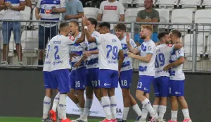Osijek 30. 08. 2026, Opus Arena, nogomet, Osijek - Slaven Belupo, SuperSport HNL 2026/2027. Jona Ježić.(48) Slavlje.snimio GOJKO MITIĆ