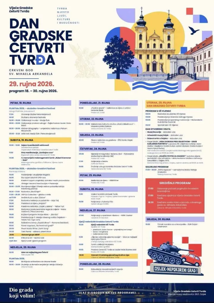 POČEO SVEČANI PROGRAM OBILJEŽAVANJA DANA GČ TVRĐA