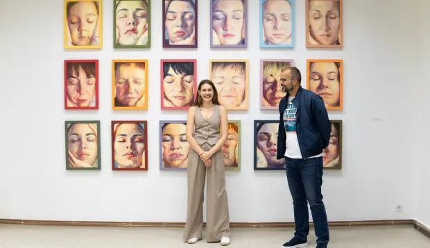 Stela Brkanić koristi portret kao unutarnji pejzaž u svojem radu