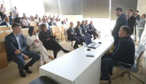 Osijek, 22. 09. 2026., Građevinski i arhitektonski fakultet Osijek, Talijansko-hrvatska gospodarska komora, predstavnički ured, otvorenjeSNIMIO BRUNO JOBST