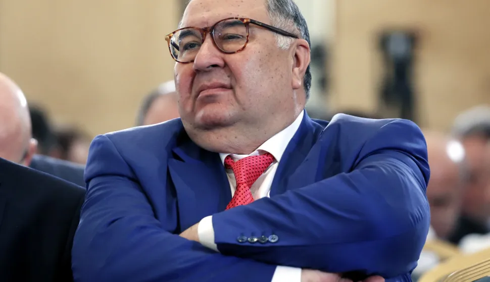 epa06932712 (FILE) - Russian billionaire tycoon Alisher Usmanov attends the Russian Union of Industrialists and Entrepreneurs (RSPP) congress in Moscow, Russia, 24 March 2016 (reissued 07 August 2018). Reportedly, Usmanov on 07 August 2018 agreed to an 777 million US dollar offer from Arsenal majority owner Kroenke to take over full ownership of the English Premier League soccer club. Kroenke is currently in posession of 67 percent through his company KSE. EPA/YURI KOCHETKOV