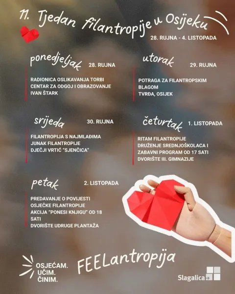 Tjedan filantropije, zaklada slagalica