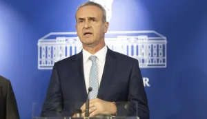 Zagreb, 25.09.2026 - Konferencija za medije kluba zastupnika HDZ-a. Na fotografiji Marin Piletić, Krunoslav Katičić, Maksimilijan &Scaron;imrak.foto HINA/ Daniel KASAP/ dk