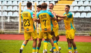 OPATIJA - BSK 2:3RUJAN 2026, KANTRIDA, BSK GUBIO 2:0, PA POBIJEDIO 3:2SLAVLJE IGRAČA BSK-a FOTO: MATIJA VUKOVIĆ/BSK