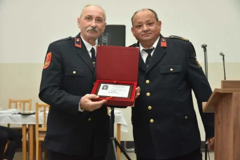 Zoljan - rujan 2026.Tajnik DVD-a Zoljan Franjo Pavlović i predsjednik Željko Ptiček