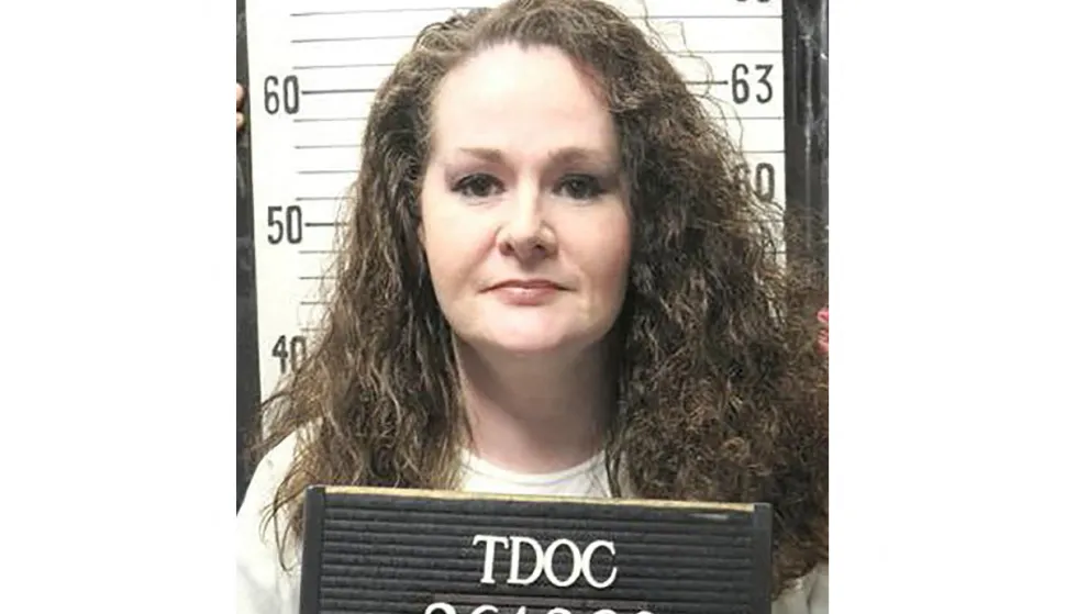 This handout picture dated January 12, 2023 provided by the Tennessee Department of Correction shows convicted US murderer Christa Pike. The US state of Tennessee is set on September 30, 2026, to execute a woman for the first time in 200 years, three decades after she murdered a classmate. Christa Pike, now 50, was 18 when she and her boyfriend beat and killed Colleen Slemmer, 19, at a job training camp for young people. (Photo by Handout/Tennessee Department of Correction/AFP)/RESTRICTED TO EDITORIAL USE - MANDATORY CREDIT "AFP PHOTO/Tennessee Department of Correction" - NO MARKETING NO ADVERTISING CAMPAIGNS - DISTRIBUTED AS A SERVICE TO CLIENTS