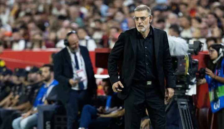 Sevilla, 29.09.2026 - Utakmica Lige nacija, &Scaron;panjolska - Hrvatska. Na slici izbornik hrvatske nogometne reprezentacije Slaven Bilić.foto HINA/ Daniel KASAP/ ds