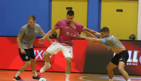 Osijek, 04. 09. 2026, SD Zrinjevac, Futsal, mali mogomet, Osijek Kandit - Bubamara (Cazin), prijateljska utakmica.snimio GOJKO MITIĆ