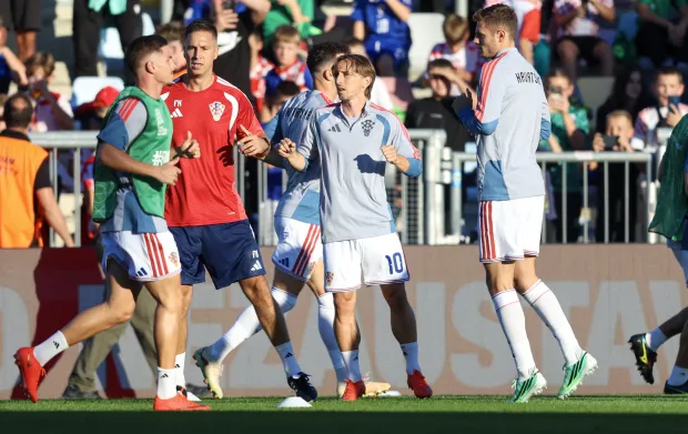 Rijeka, 03.10.2026 - Utakmica Lige nacija, Hrvatska - Engleska. Na slici Luka Modrić.foto HINA/ Damir SENČAR/ ds
