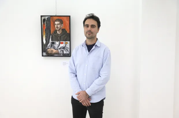 Osijek, 06. 10. 2026., &Scaron;kola za primijenjene umjetnosti i dizajna Osijek, izložba nastavnika, Andrej TomićSNIMIO BRUNO JOBST