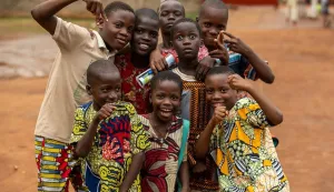 djeca, glad, Afrika