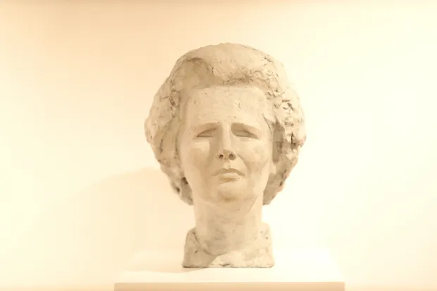 Osijek, 07. 10. 2026., MLU, Oscar Nemon, biste, skulpture, Margaret Thatcher SNIMIO BRUNO JOBST