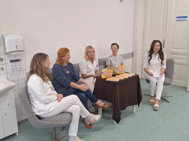 Promocija slikovnice Marti je pobjeglo oko, dr. Biuk i kolegice