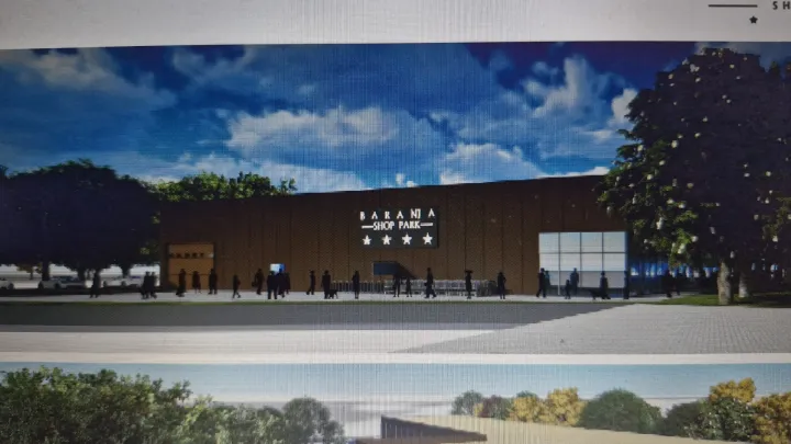 Pri zavr&scaron;etku je Baranja shop park u Belom Manastiru