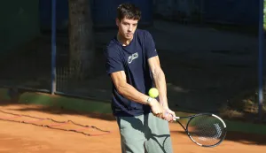 Osijek, 27. 09. 2026., tereni na Zelenom polju, tenis, Matej DodigSNIMIO BRUNO JOBST