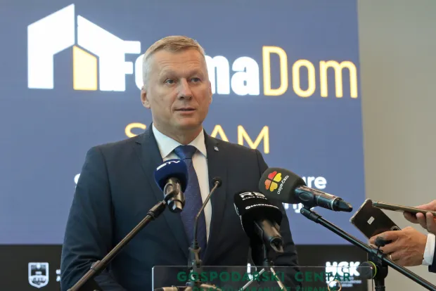Osijek, 09. 10. 2026, GC Osijek, Otvorenje prvog FormaDom - sajma graditeljstva, arhitekture i unutarnjeg uređenja. Tihomir Florijančić.snimio GOJKO MITIĆ