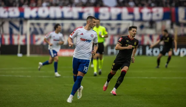 10.10.2026., stadion Poljud, Split - SuperSport HNL 2026./2027., 09. kolo, HNK Hajduk - GNK Dinamo. Dario Maresic Photo: Zvonimir Barisin/PIXSELL