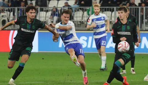 Osijek, 10. 10. 2026, Opus Arena, nogomet, Osijek - Istra, SuperSport HNL 26/27. Luka Tunjić (11).snimio GOJKO MITIĆ