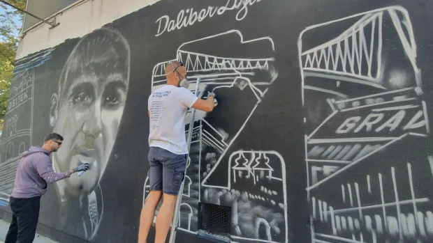 Mural za Dalibora Žijanovića Žižu