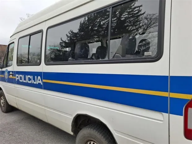policijski kombi, policija, vozilo, ilustracoka