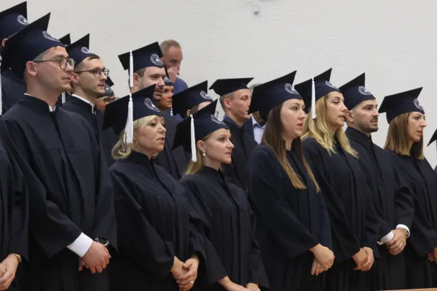 Osijek, 09. 10. 2026, FAZOS, Aula Magna, promocija doktora znanosti i umjetnosti.snimio GOJKO MITIĆ