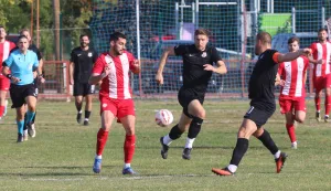 Dalj, 18. 10. 2026, Igrali&scaron;te u Dalju, nogomet, Radnički - Tomislav (Donji Andrijevci), Treća NL istok.snimio GOJKO MITIĆ