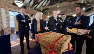 Vi&scaron;njica, 19.10.2026. - Ministar poljoprivrede David Vlajčić najavio je nastavak potpora za 339 proizvođača duhana, čija se ovogodi&scaron;nja proizvodnja procjenjuje na 6300 tona. foto HINA/ Ozren &Scaron;PIRANEC/ tm