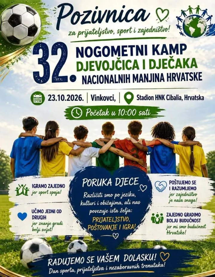 plakat za kamp
