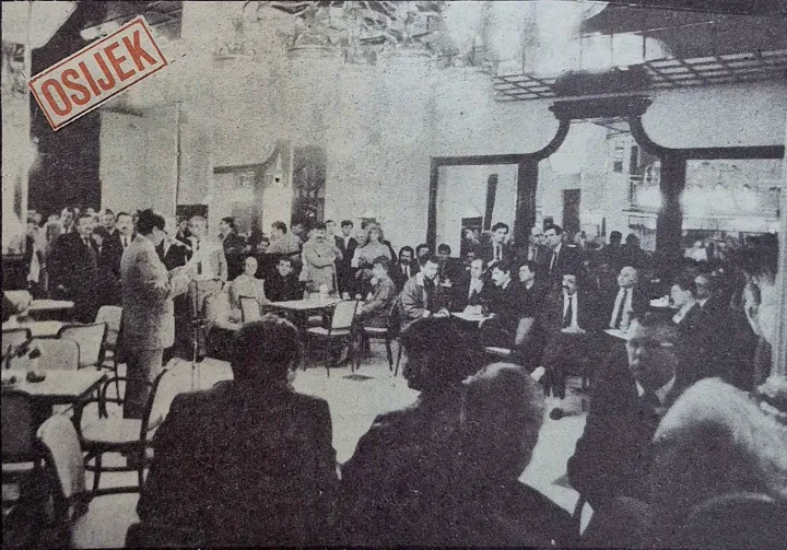 1987. OSIJEK DOBIO NOVU ZGRADU POLICIJE I OBNOVLJENU KAVANU CENTRAL