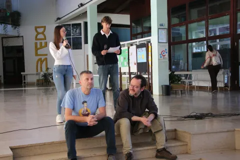 Svjetski poznati ilustrator Tomislav Torjanac vratio se u svoju &scaron;kolu nakon 35 godina: &bdquo;Tu je počela moja priča&rdquo;