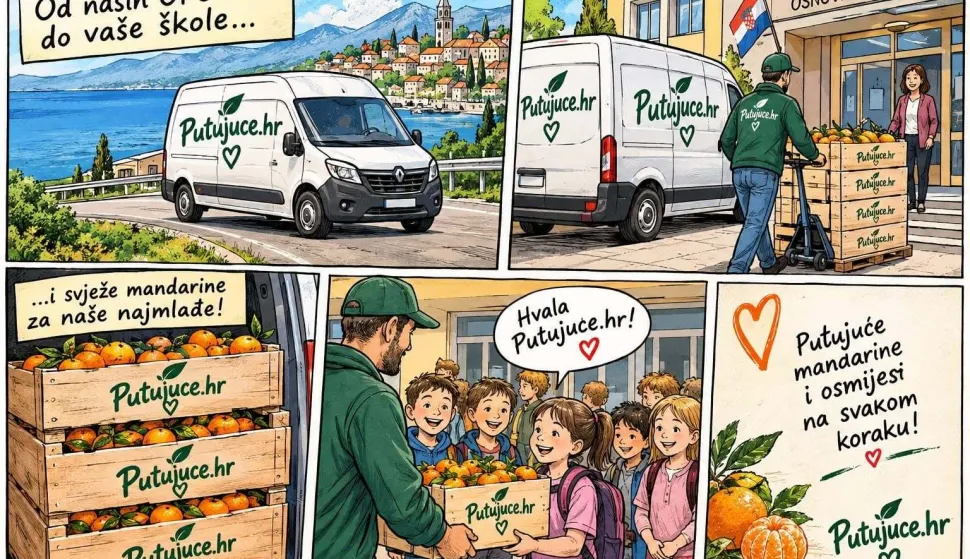 &Scaron;kola u Bilju i vrtić u Ladimirevcima osvojili po 100 kilograma mandarina